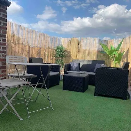 Daire Le Roof Terrasse Bethunois - Duplex Centre - Confort